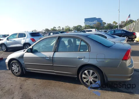 2004 Honda Civic Lx z USA, uszkodzony, nr VIN 2HGES16594H542841
